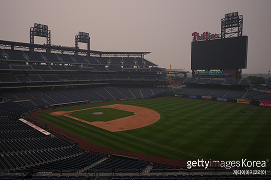 6월 8일(한국 시간) 필라델피아 홈 구장 시티즌스 뱅크 파크(사진=게티이미지코리아)