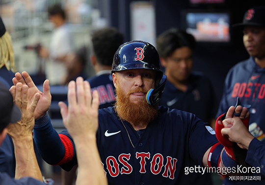 메이저리그(MLB) 보스턴 베테랑 내야수 저스틴 터너(사진=게티이미지코리아)