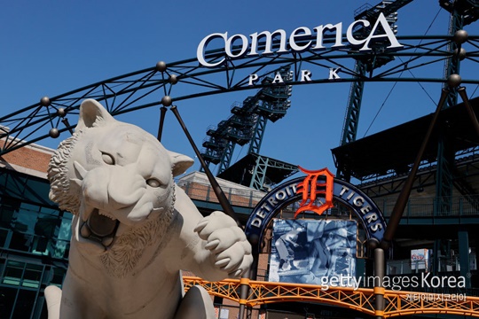 디트로이트 타이거스 홈구장 코메리카 파크(사진=게티이미지 코리아)