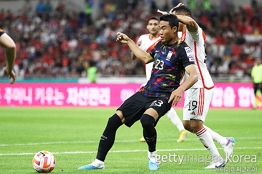 한국 축구 대표팀 중앙 수비수 박지수(사진=게티이미지코리아)