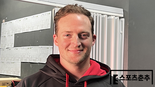 3월 시범경기에서 만난 KT 투수 웨스 벤자민(사진=스포츠춘추)