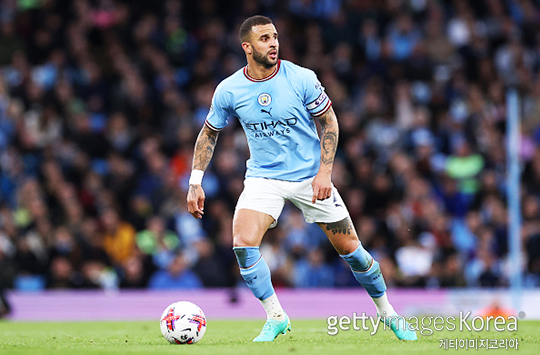 맨체스터 시티 수비수 카일 워커(사진=게티이미지코리아)