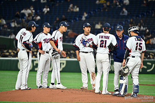 3월 제5회 월드베이스볼클래식(WBC) 한국 대표팀(사진=게티이미지코리아)
