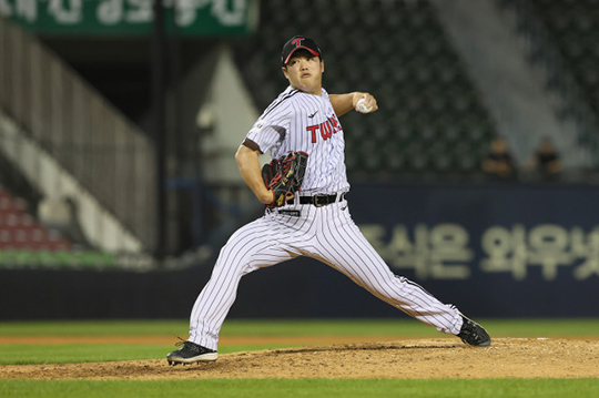 LG 좌완 필승조 함덕주(사진=LG)