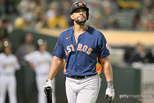 메이저리그(MLB) 휴스턴 베테랑 1루수 호세 아브레우(사진=게티이미지코리아)