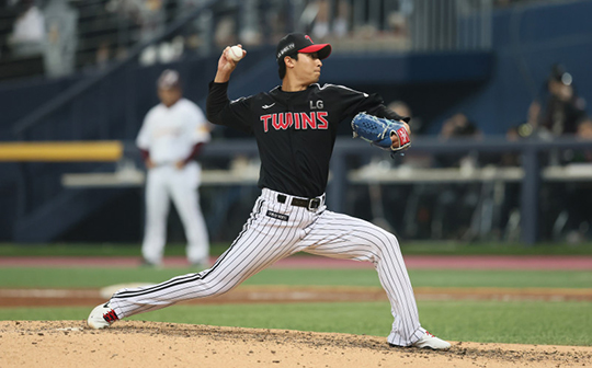 LG 우완 이정용(사진=LG)