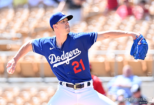 메이저리그(MLB) 다저스 우완 워커 뷸러(사진=게티이미지코리아)