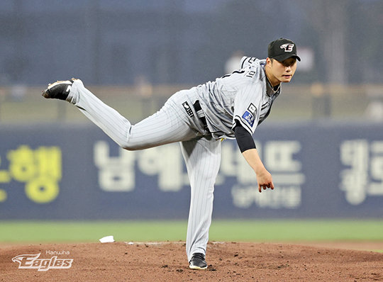 한화 우완 선발 남지민(사진=한화)