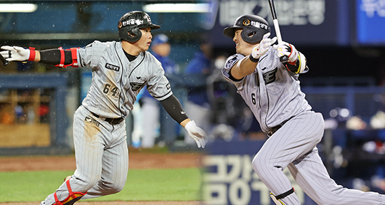 한화 내야수 문현빈(사진 왼쪽부터), 오선진(사진=한화)