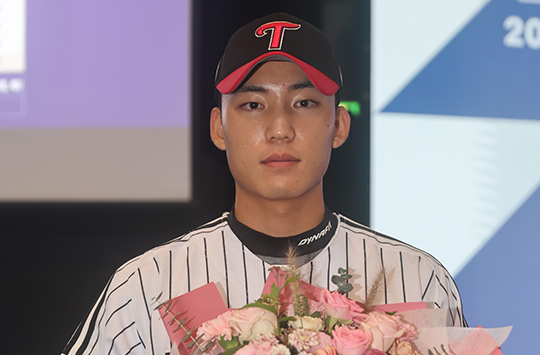 LG의 2024 신인 드래프트 2라운드 지명 선수 김현종(사진=LG)