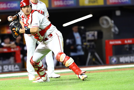 SSG 포수 조형우(사진=SSG)