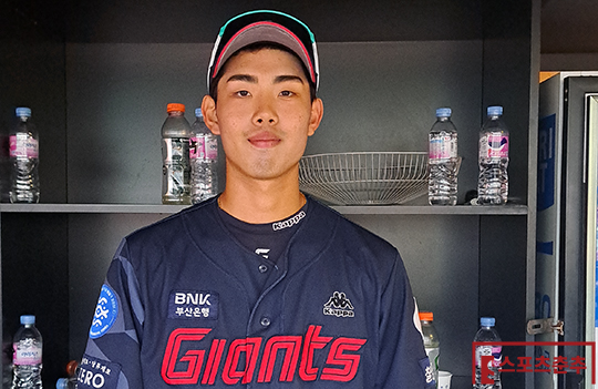 롯데 신인 내야수 정대선(사진=스포츠춘추 김종원 기자)