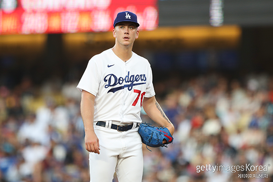 다저스 신인 우완 바비 밀러(사진=게티이미지코리아)