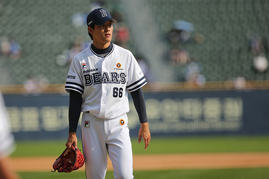 두산 우완 기대주 박신지(사진=두산)