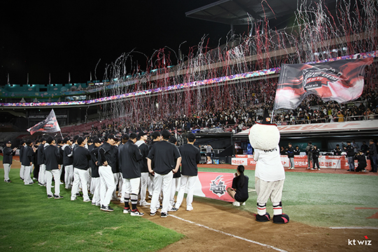 KT는 명실상부 올 시즌 후반기 최강팀이다(사진=KT)