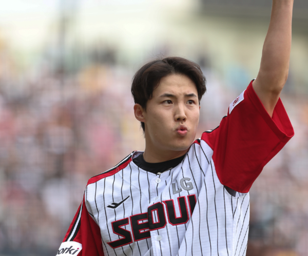 LG의 국내 에이스로 우뚝 선 임찬규(사진=LG)