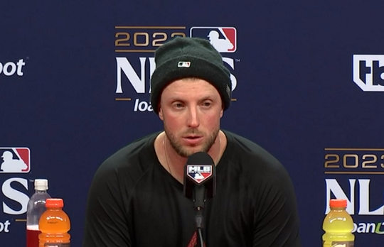 애리조나 선발 켈리가 10월 18일 NLCS 2차전 선발 등판 중책을 맡는다(사진=MLB.com 캡쳐)