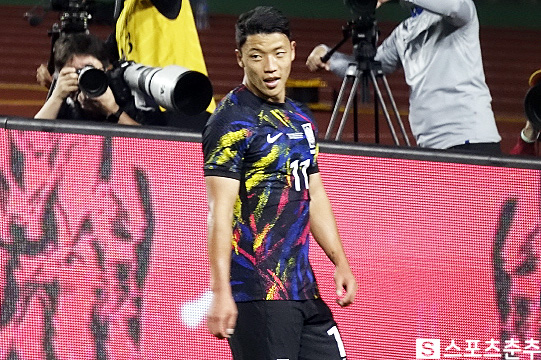 황희찬(사진=스포츠춘추 이근승 기자)