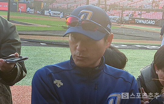 NC 사령탑 강인권 감독(사진=스포츠춘추 김종원 기자)