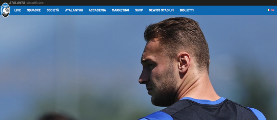 아탈란타 BC는 10월 31일 엠폴리 FC 원정에 나선다(사진=아탈란타 BC 홈페이지 캡처)