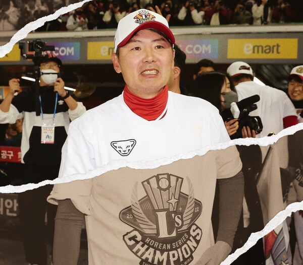 우승 1년 만에 경질당한 김원형 감독(사진=SSG)