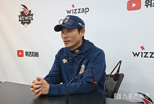 NC 사령탑 강인권 감독(사진=스포츠춘추 김종원 기자)