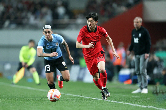 독일 분데스리가에서 활약 중인 이재성(사진=대한축구협회)