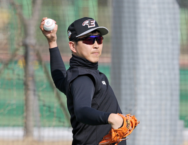 한화 이글스의 모범 베테랑 정우람(사진=한화)