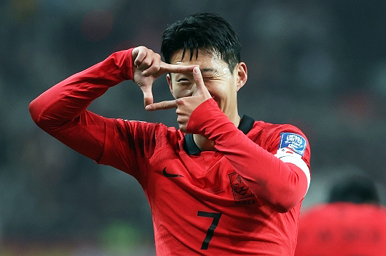 한국 축구 대표팀 주장 손흥민(사진=대한축구협회)