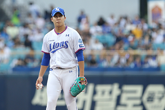 삼성 우완 선발 원태인(사진=삼성)