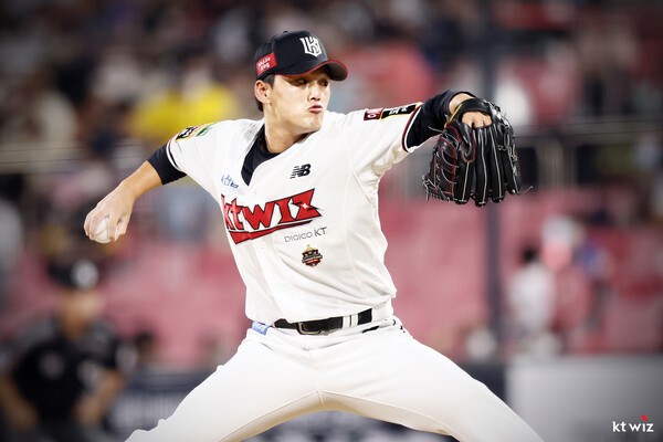 KT 위즈 불펜의 버팀목 주권(사진=KT)