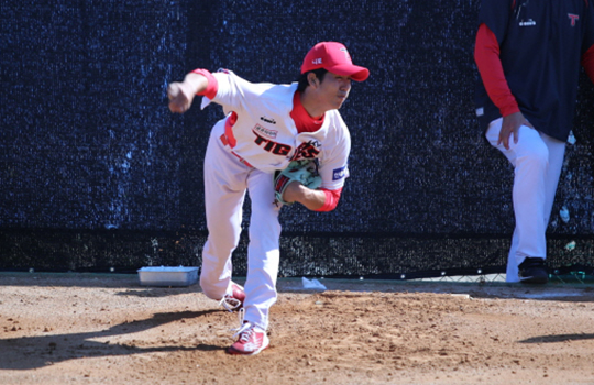 KT의 2차 드래프트 2라운드 지명을 받은 우완 이태규(사진=KIA)