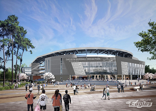 한화 신축 구장 베이스볼드림파크(가칭) 예상도(사진=한화)