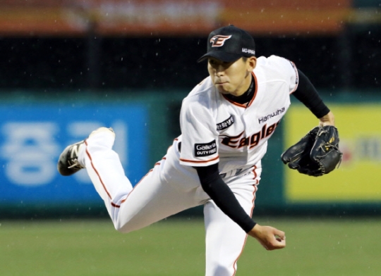 한화 김재영이 시즌 4승째를 달성했다(사진=한화)