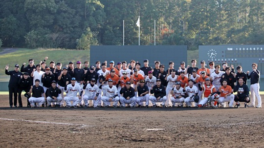 지난 1일부터 진행된 일본 미야자키 마무리캠프를 마친 한화 선수단(사진=한화)