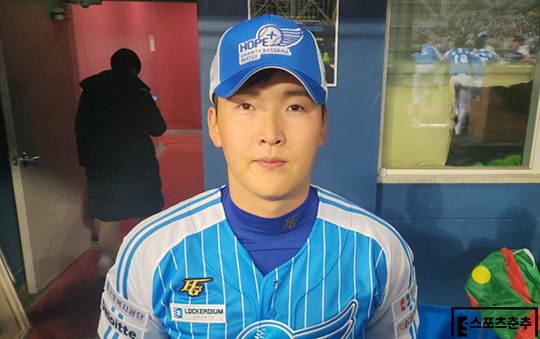 롯데 우완 필승조 최준용(사진=스포츠춘추 김종원 기자)