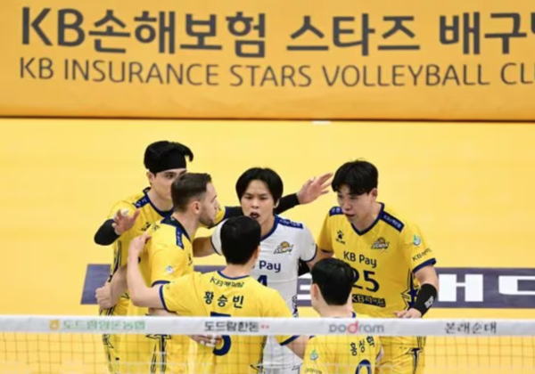 KB손해보험 배구단(사진=KOVO)