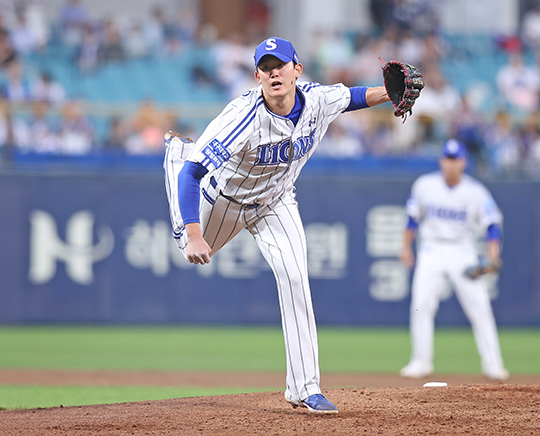 삼성 마당쇠 언더핸드 김대우(사진=삼성)