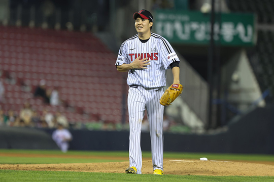 LG 우완 선발 임찬규(사진=LG)