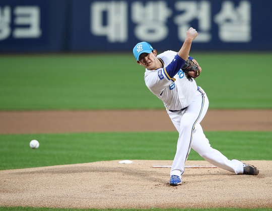 남은 시즌 김대우가 팀 선발진에서 얼마나 버텨줄지도 관건이다(사진=삼성)