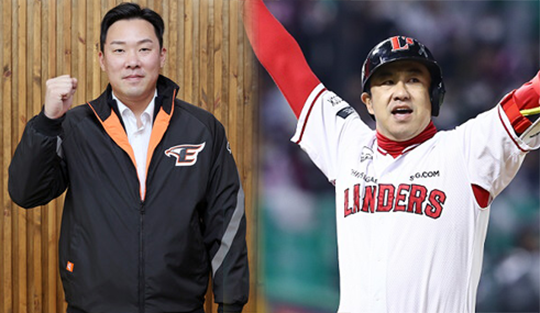 2024시즌 새롭게 독수리군단에 합류한 안치홍, 김강민(사진=한화, SSG)