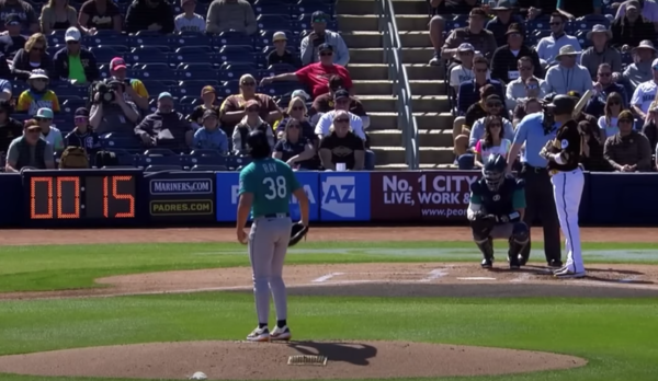 메이저리그(MLB) 피치클락 모습(사진=mlb.com 화면)