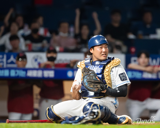 올겨울 2차 드래프트를 통해 SSG 유니폼을 입게 된 포수 박대온(사진=NC)