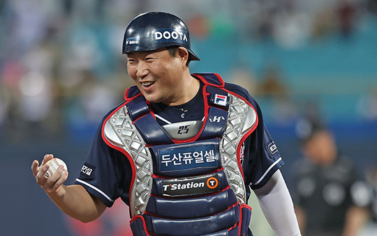 두산 포수 양의지(사진=두산)