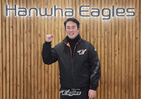 관록이 느껴지는 장민재의 모습(사진=한화)