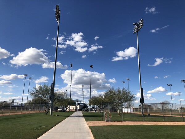 애리조나의 맑은 하늘(사진=스포츠춘추 배지헌 기자)