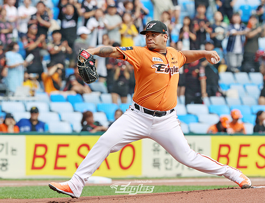 한화 좌완 산체스(사진=한화)