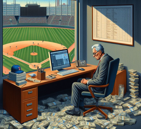 일부 구단은 샐러리캡으로 인해 정상적인 구단 운영이 어렵다고 주장한다(이미지=Bing AI)