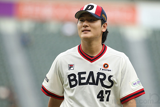 두산 우완 곽빈(사진=두산)