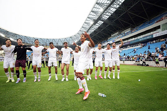포항 스틸러스 미드필더 오베르단(사진=한국프로축구연맹)